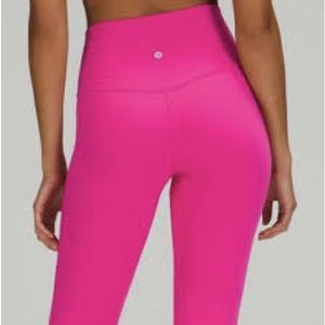 Pink Lululemon Align Leggings 25”